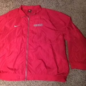 OhioState zip-up windbreaker jacket